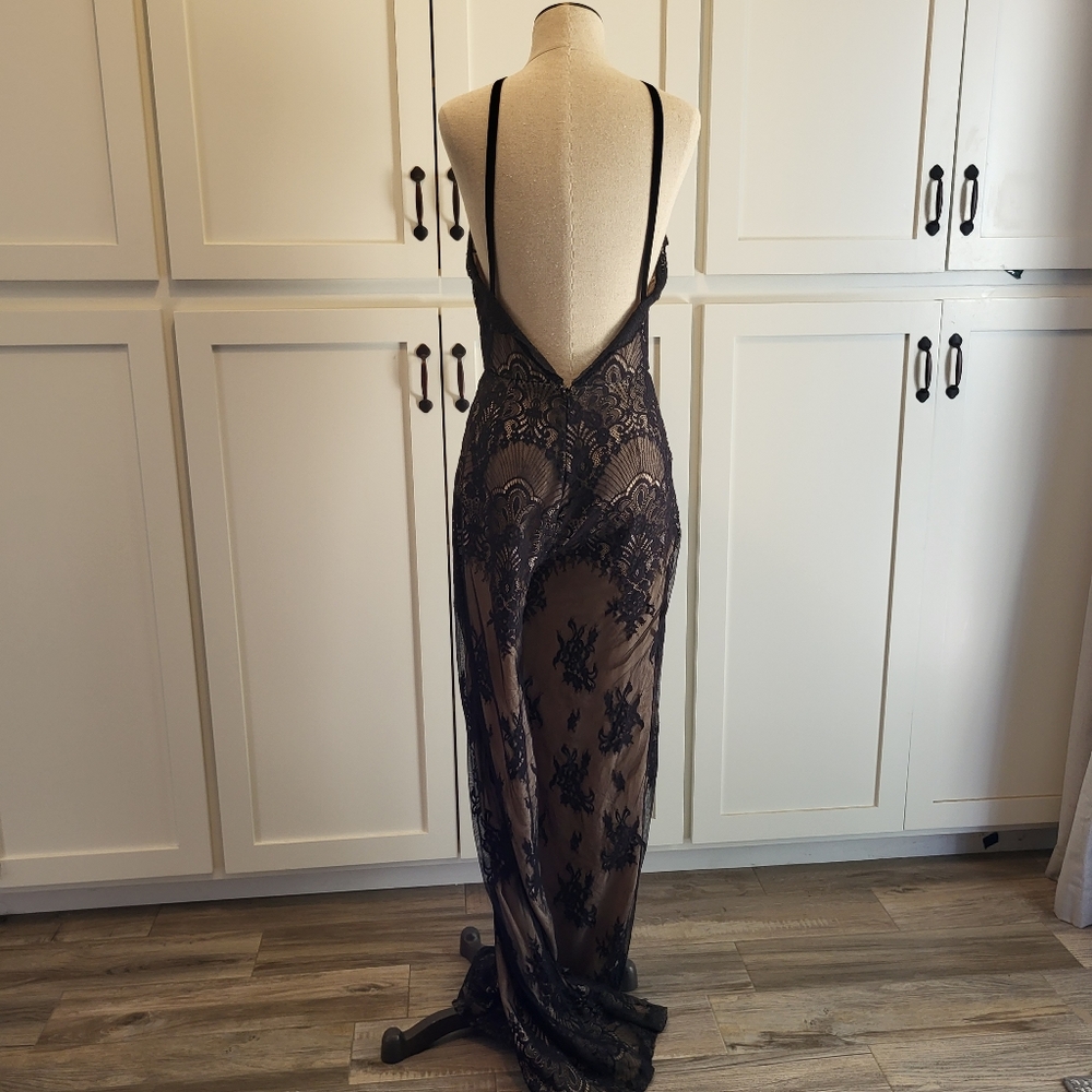 Revolve Majorelle black lace pants suite size medium - Picture 11 of 12